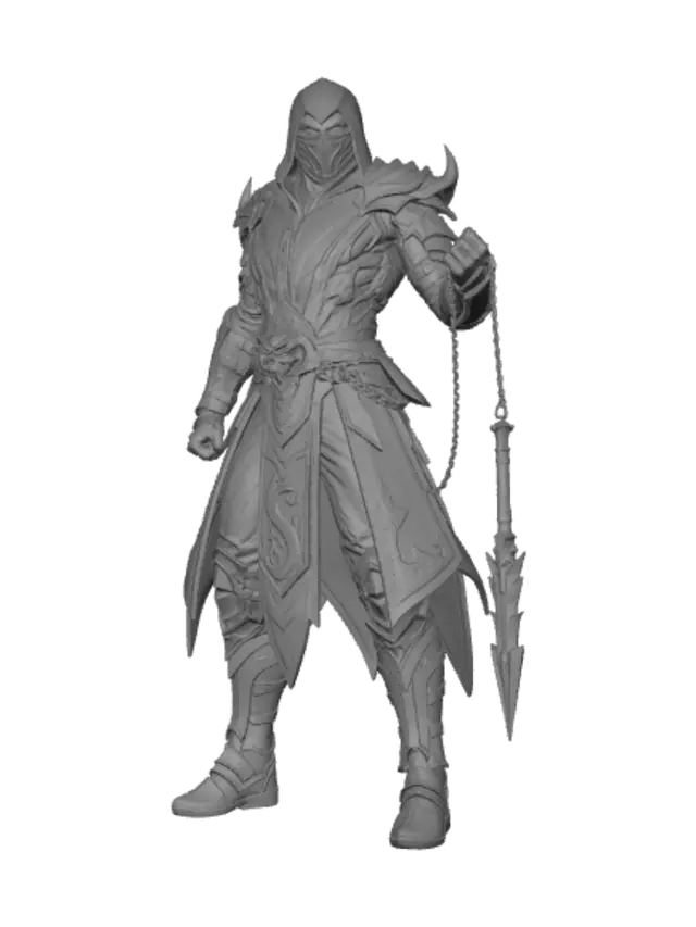 3D model for Gilded Dragon Knight