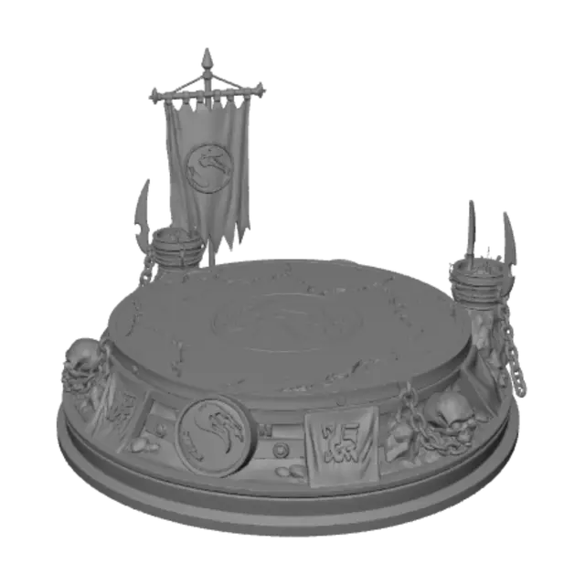 3D model for Infernal Dragon Arena