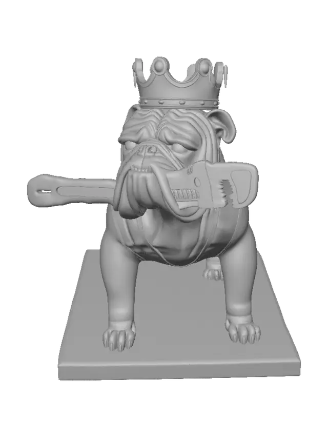 3D model for Pipe King Bulldog