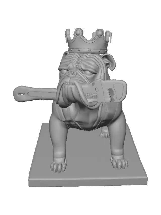 3D model for Pipe King Bulldog