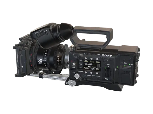 Sony CineCam Side View - Sideview 3D model, vytvořený pomocí AI