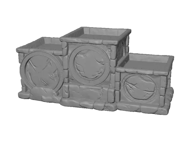 3D model for Altar of the Three Circles