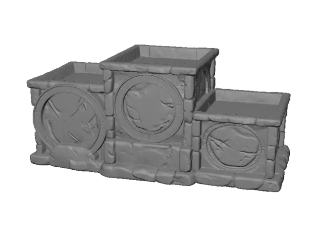 3D model for Altar of the Three Circles