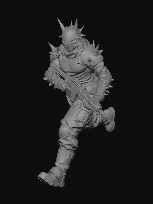 3D model for Spiked Vanguard