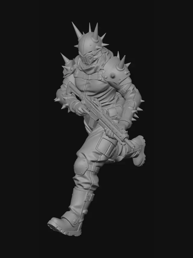 3D model for Spiked Vanguard