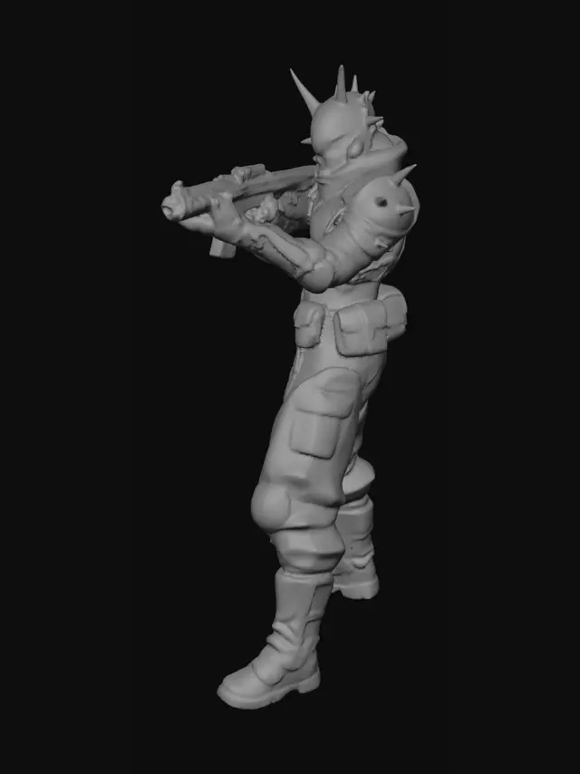 3D model for Spiked Vanguard