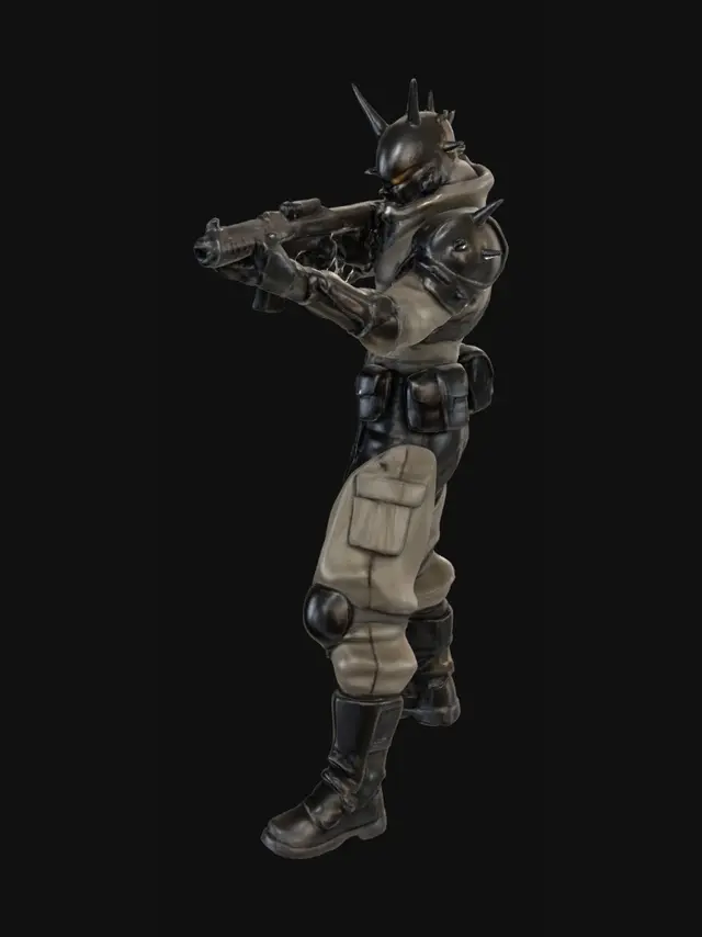 3D model for Spiked Vanguard