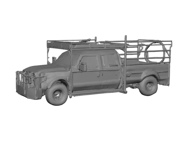 3D model for Sheriff's Patrol Truck