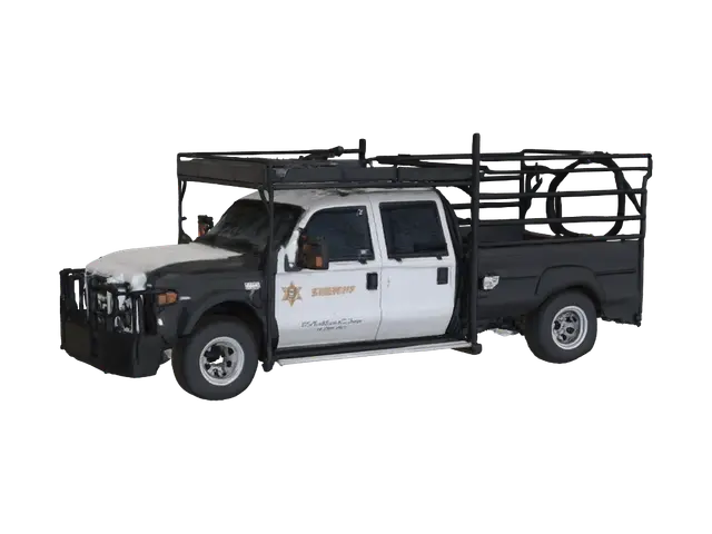 3D model for Sheriff's Patrol Truck