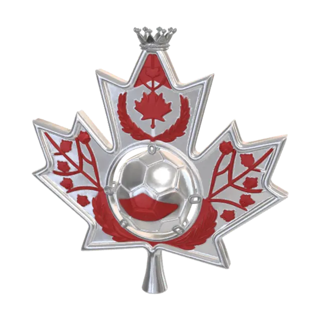 3D model for Maple Leaf Soccer Trophy