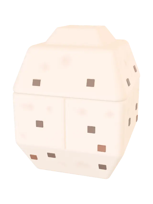 Egg - Cubic 3D model, vytvořený pomocí AI