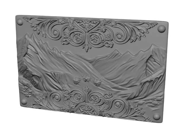 3D model for Loho Kur Plate