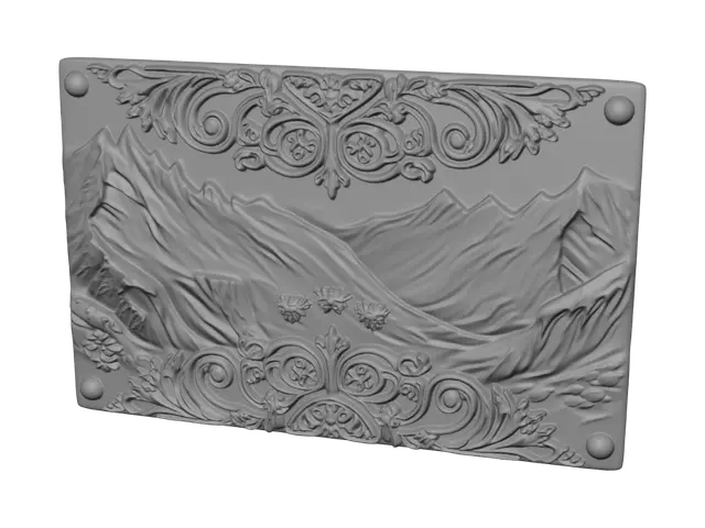 3D model for Loho Kur Plate
