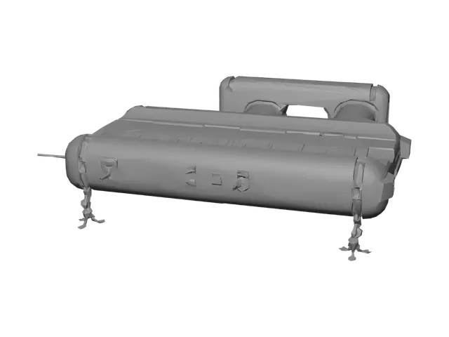 3D model for Nebula Freight Carrier