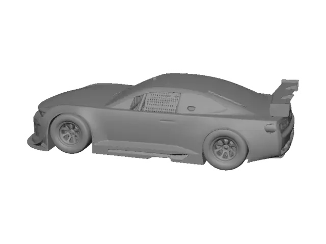 3D model for Modern 2026 NASCAR race car.