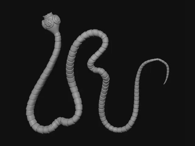 3D model for Three-Eyed Serpent