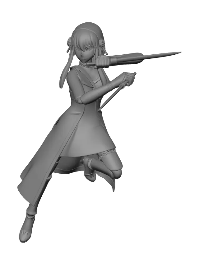 3D model for Low-Poly Yor