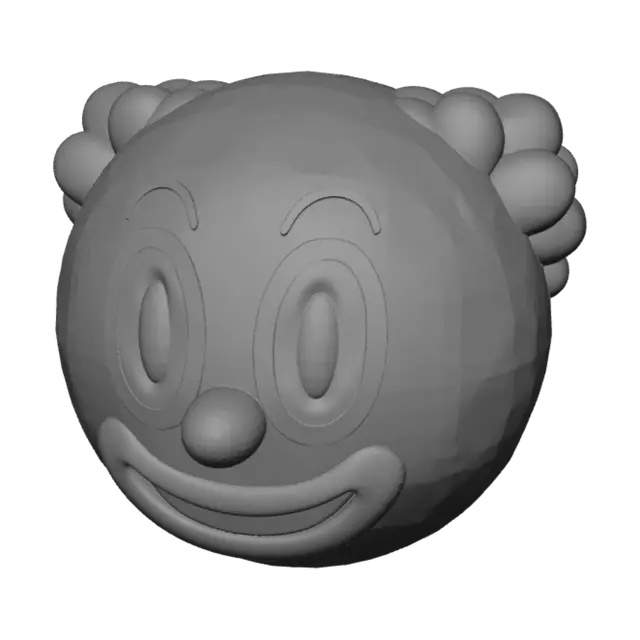 3D model for Clown Emoji