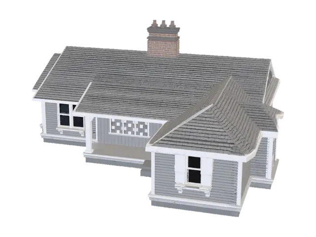 3D model for Grey Roofed Cottage