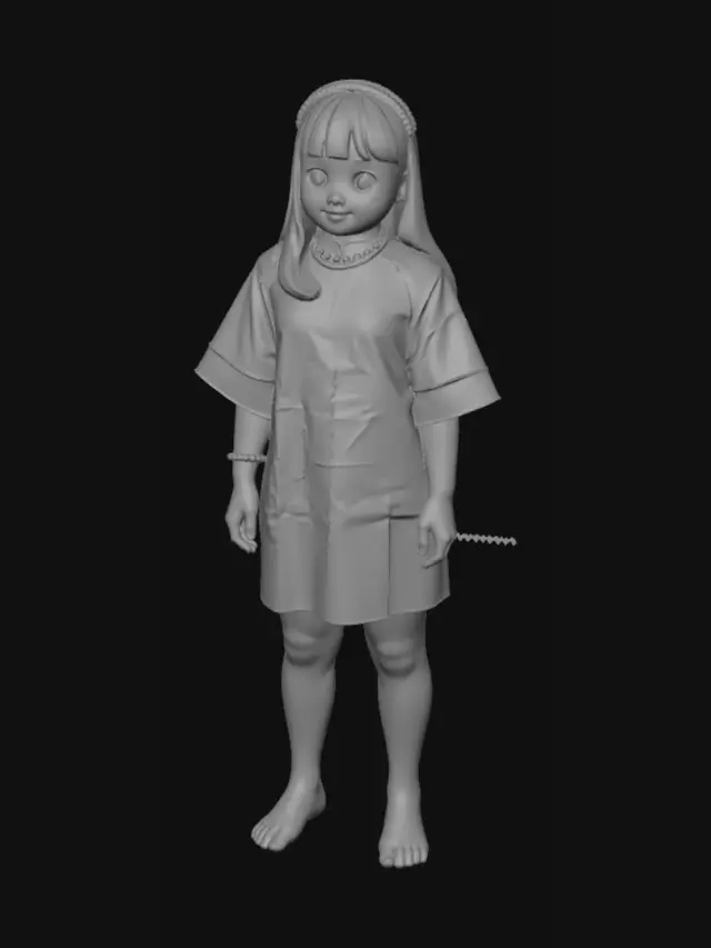 3D model for Crimson Charm Doll