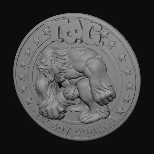 3D model for Top Boy Gorilla