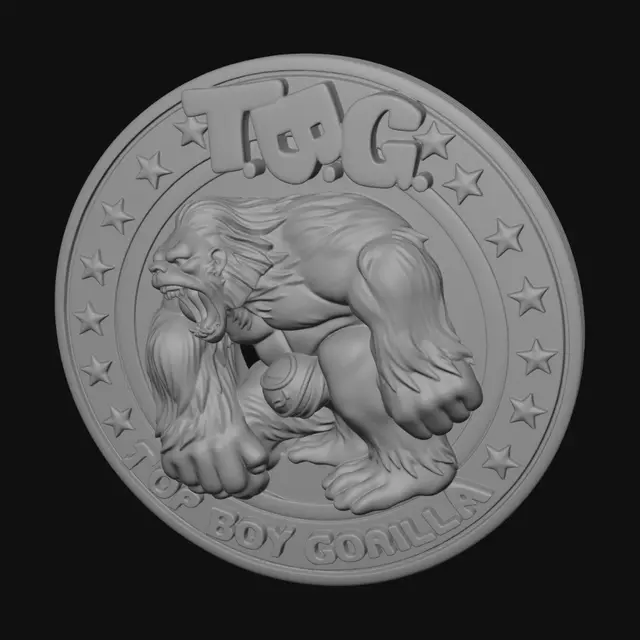 3D model for Top Boy Gorilla