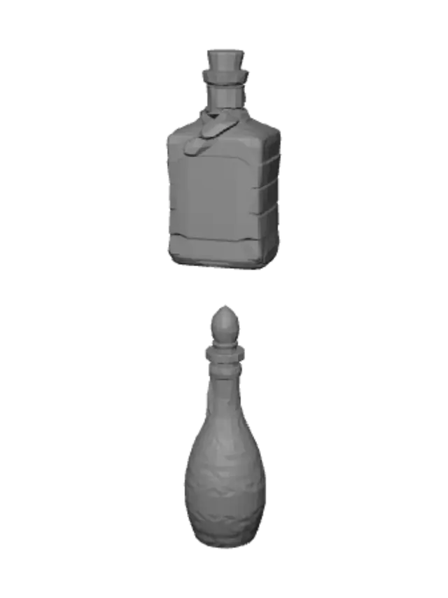 3D model for Poison and Potion
