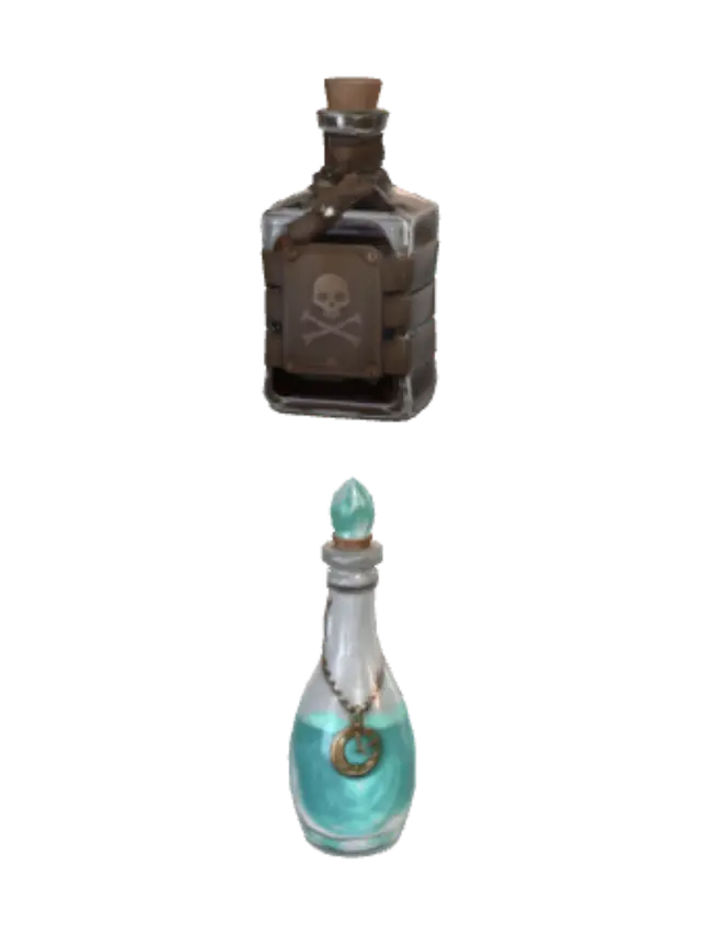 3D model for Poison and Potion