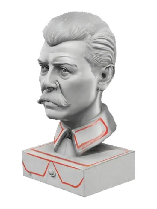 Stalin Model Free Stalin 3D Models - Download Instantly | Meshy