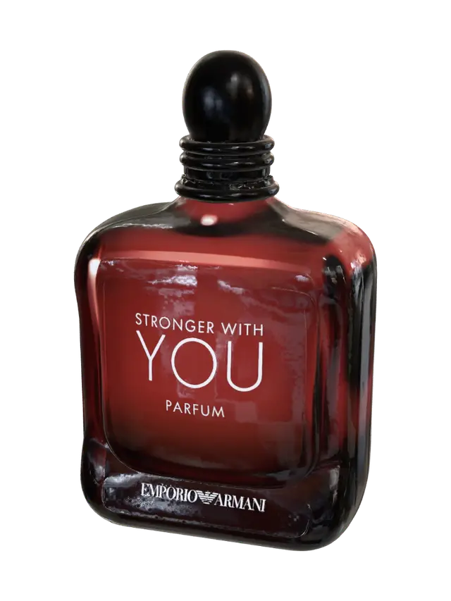 Stronger With You Parfum - Perfume 3D model, vytvořený pomocí AI