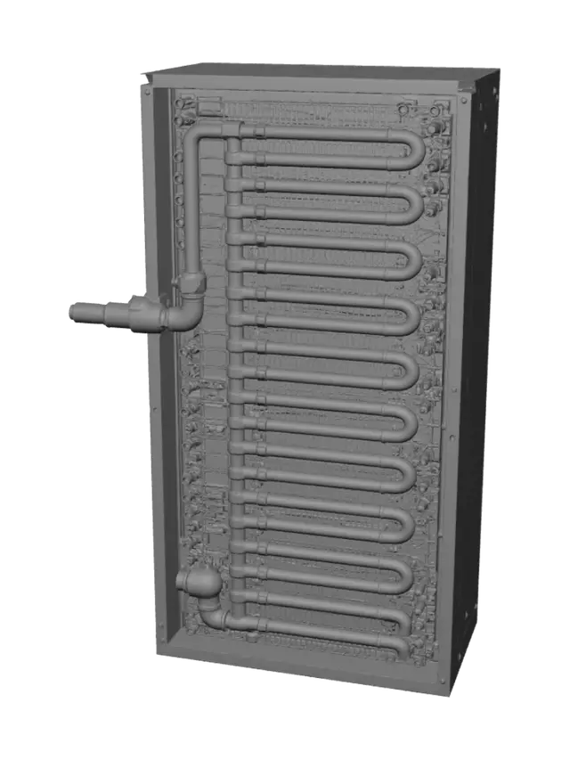 3D model for Rainbow Heat Exchanger