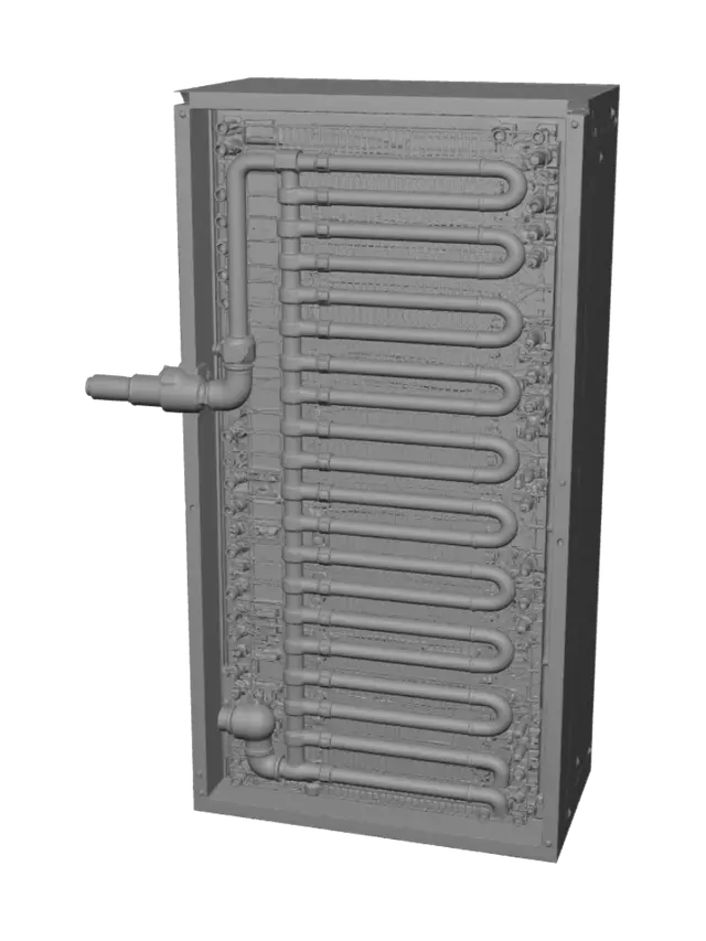 3D model for Rainbow Heat Exchanger