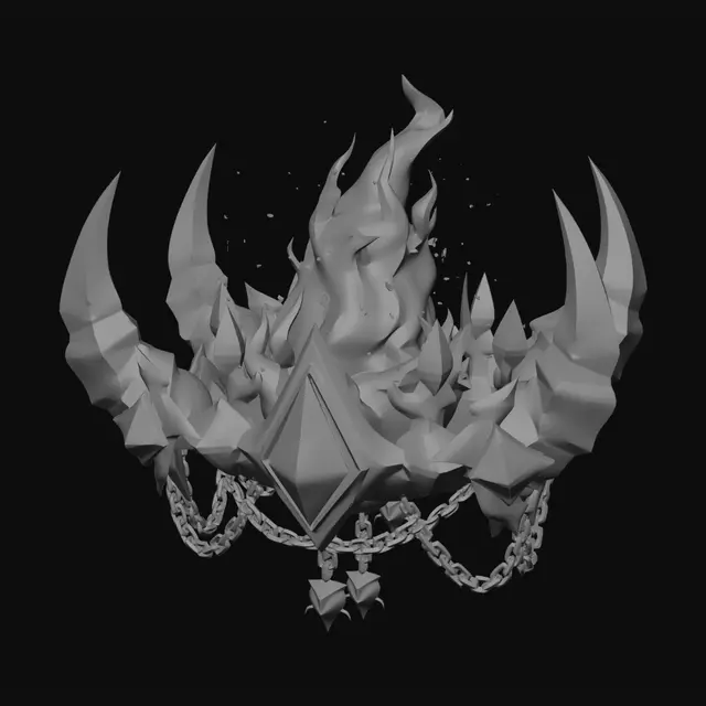 3D model for Toxic Wasteland Crown