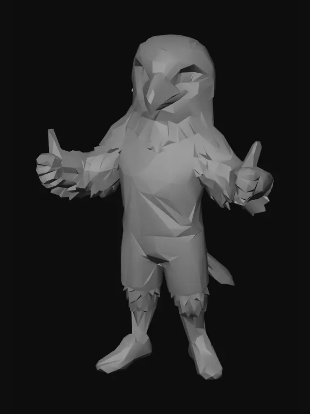 3D model for Golden Talon
