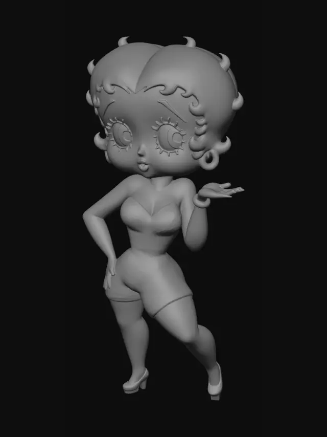 3D model for Vintage Pinup Queen