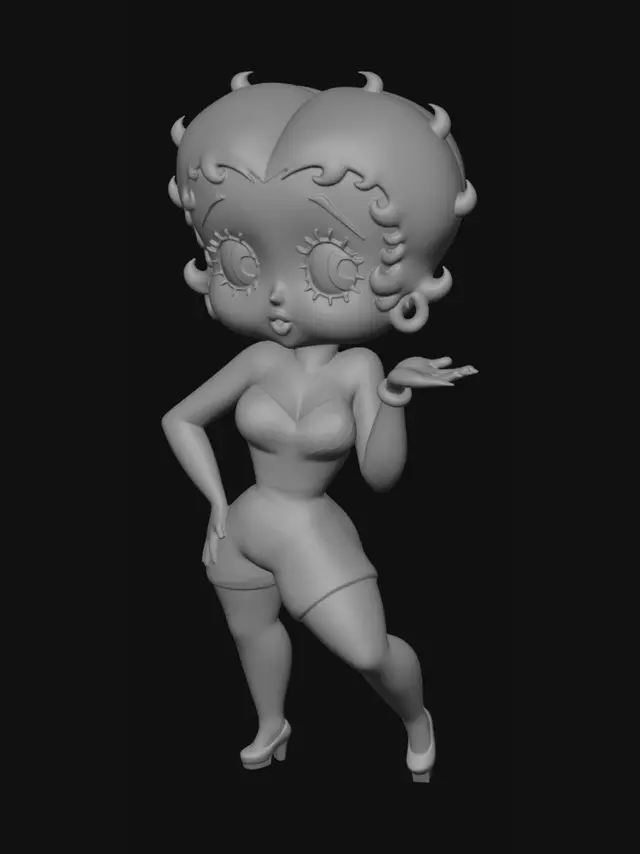 3D model for Vintage Pinup Queen