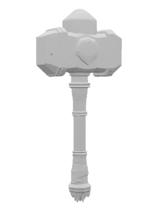 3D model for Celestial Arcane Hammer