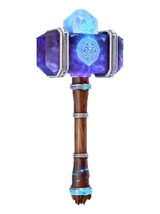 3D model for Celestial Arcane Hammer