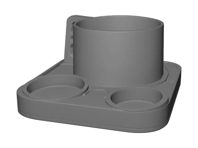3D model for Noir Mug and Tray