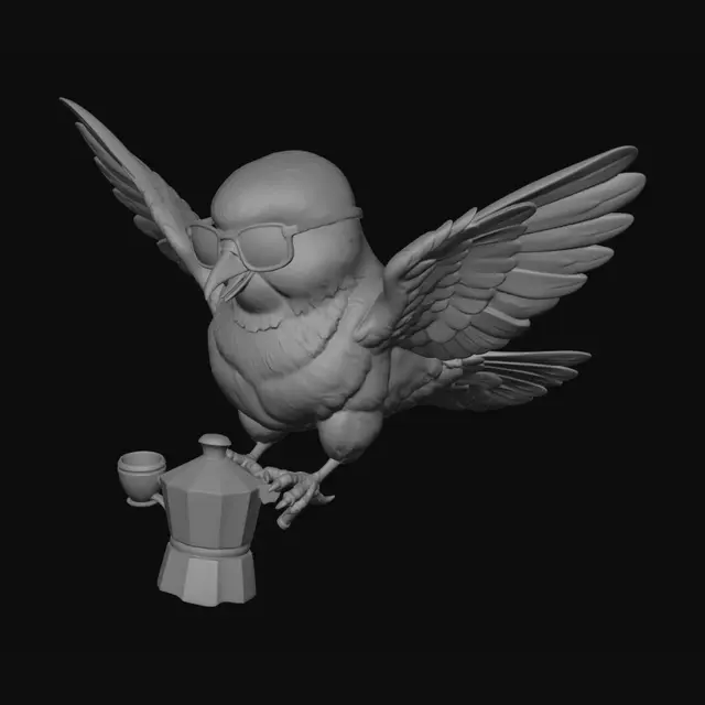 3D model for Caffè è Sacro