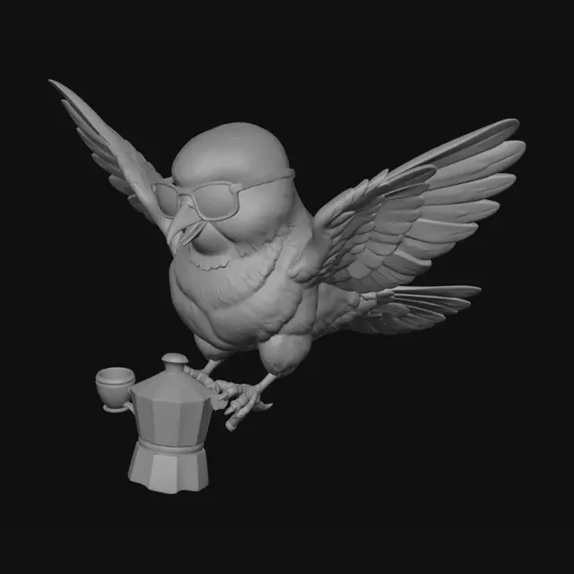 3D model for Caffè è Sacro