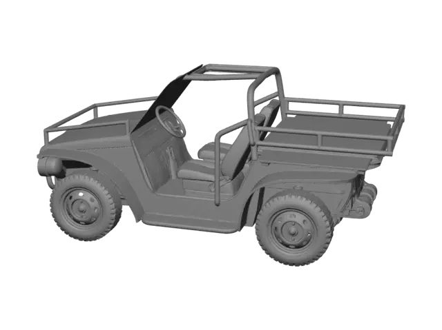 3D model for Neon Ridge Utility Vehicle