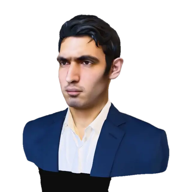 Business CEO Boss 3D model, vytvořený pomocí AI