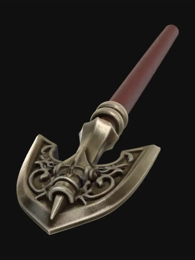 3D model for Ornate Spearhead