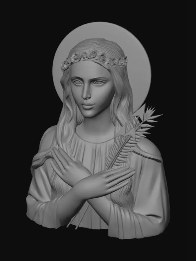 3D model for Saint of Peace