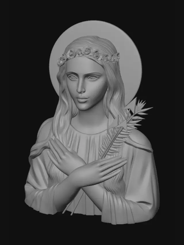 3D model for Saint of Peace