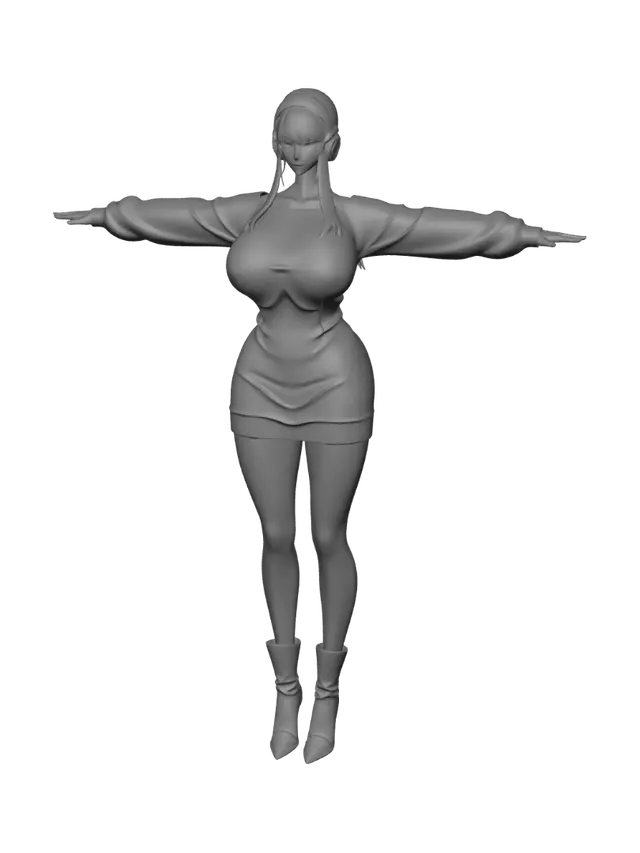 3D model for Crimson Pose
