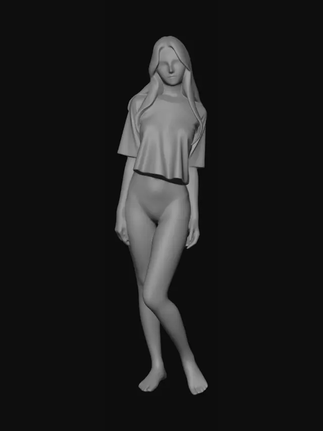 3D model for Pink Whisper