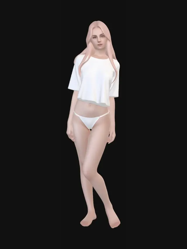 3D model for Pink Whisper
