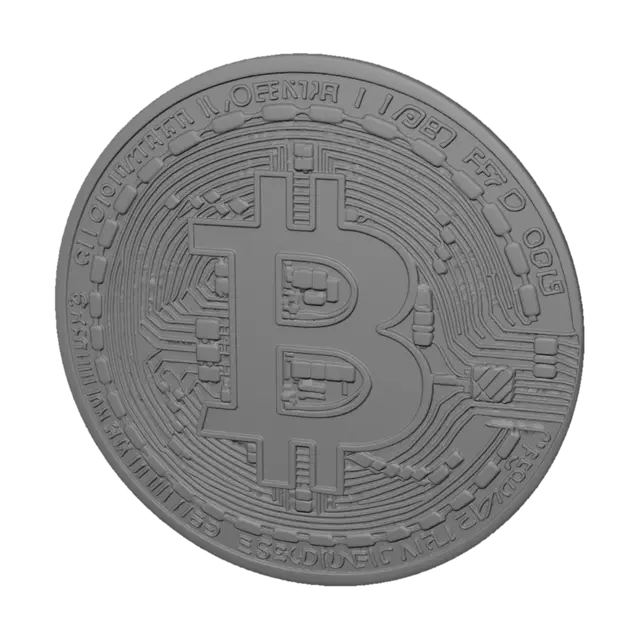 3D model for Golden Bitcoin